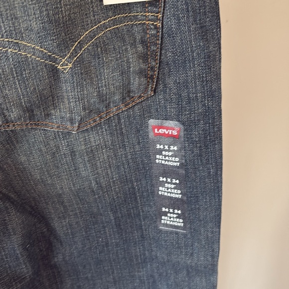NWT Levi’s 559 Blue Jeans 34x34 - Picture 5 of 5